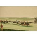 C. N. Smith after S. Alken, 'The Cambridgeshire Stakes', 14" x 20.5", and two other prints of