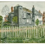 Brenda Johnston (b.1930) British, 'The Watch House, Rye', watercolour, signed and dated 1975, 8" x