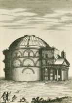 A collection of 18th Century Italian and other engravings, architectural and topographical subjects,