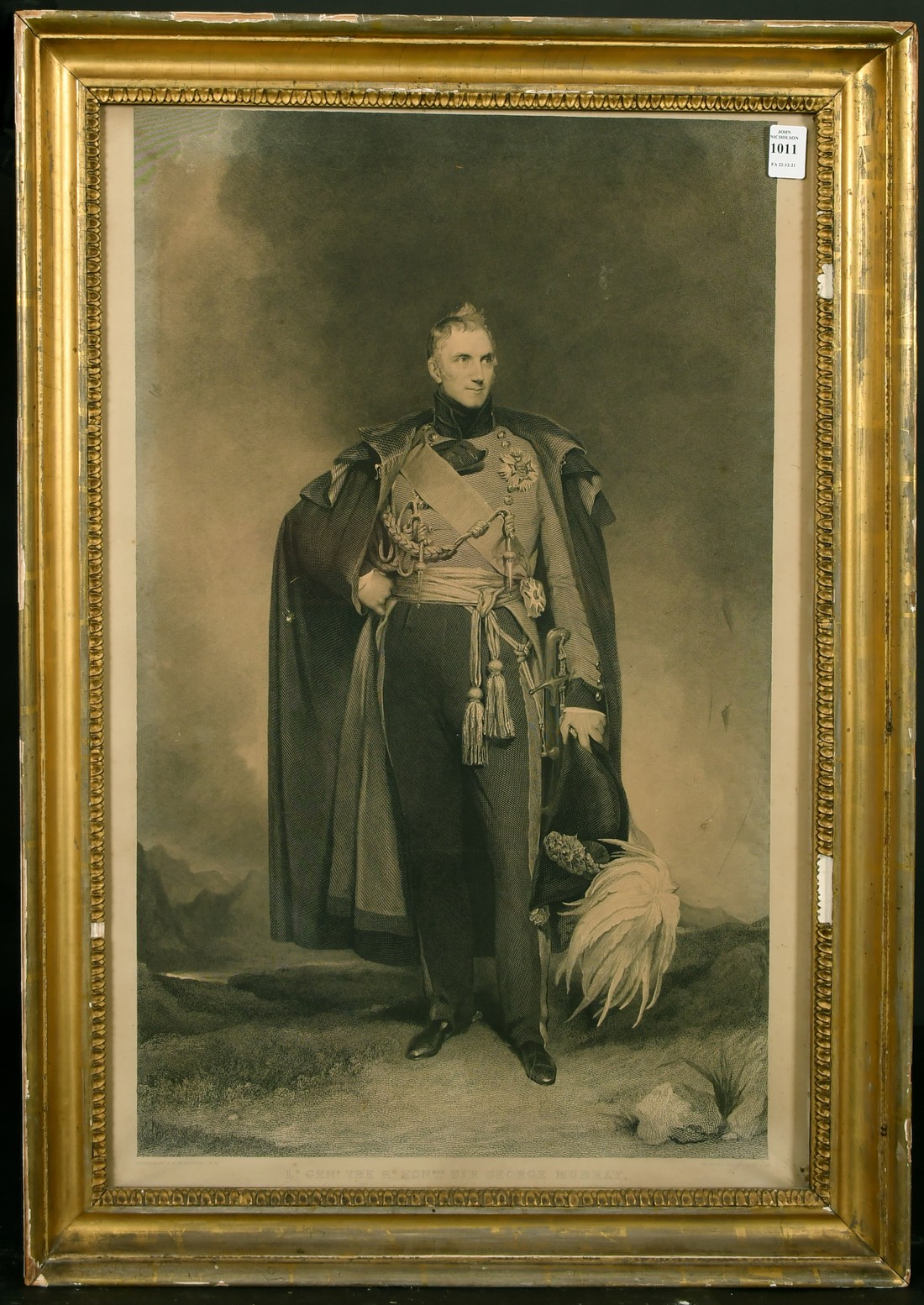 Fox after Pickersgill, 'Lieutenant-General Sir George Murray, 1772 - 1846, Soldier and Statesman', - Image 2 of 3
