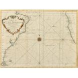 Bellin, 'Carte de L'Ocean Meridional Dressee pour Servir a l'Histoire Generale des Voyages', outline