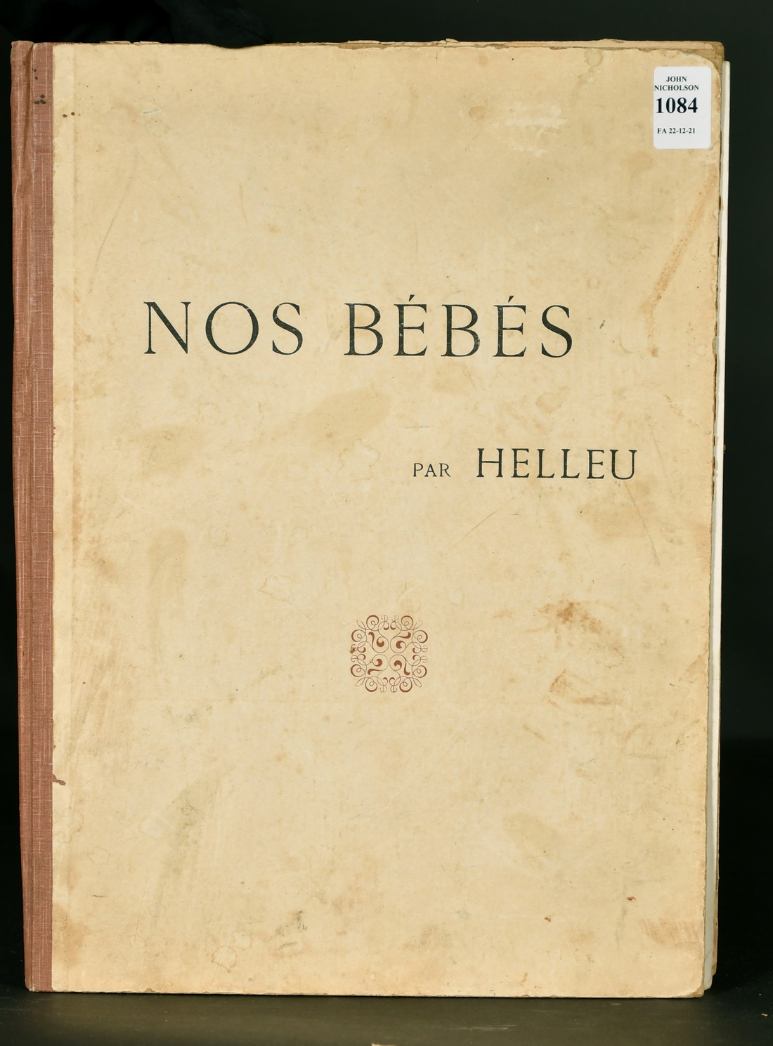 After Paul Cesar Helleu 'Nos Bebes', hardback book published by H. Bouquet, Paris, 14.5" x 10.5". - Image 2 of 3