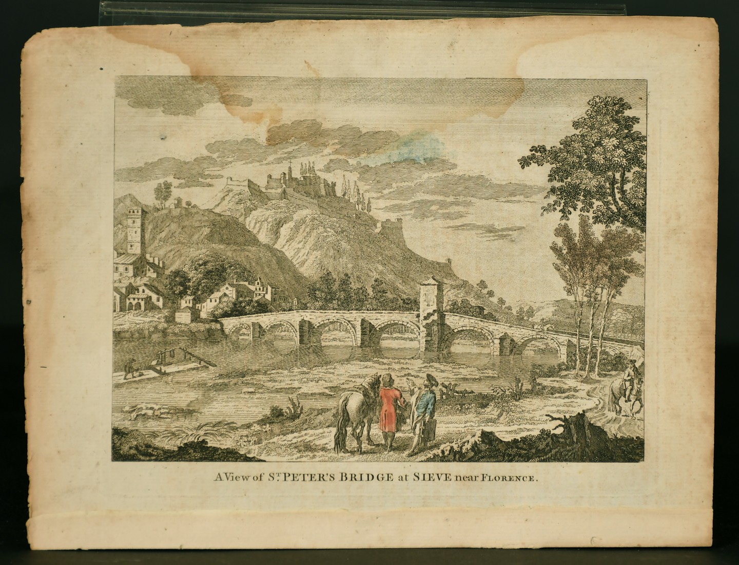 A collection of 18th Century Italian and other engravings, architectural and topographical subjects, - Image 5 of 5