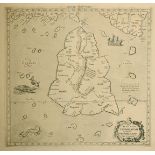 Gerard Mercator, 'Asiae Taprobanam repraesentans ...', plate XII of 'Geography', probably late