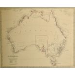 A Group of five 19th Century maps of Australia, 3 of them of NSW, 12.5" x 15.5".