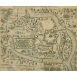 Belagerung und Einnehmun der Stadt und Vestung Manheim Anno 1622, a 17th Century engraving of the