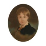 After Thomas Lawrence, a coloured print of a young boy, King of Rome, son of Napoleon, published