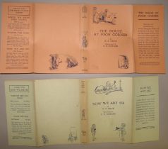 DUSTWRAPPERS for "The House at Pooh Corner" & "Now We Are Six" (2).