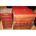 [ALMANACKS] a red morocco sammelband of 1819 almanacks; and a collection of Dublin Almanacks lacking