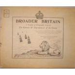 Broader Britain – Photographic Views, 11 of 12 parts, obl. folio, printed wrappers, Chicago, 1895.