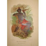 [MAES (P.) editor:] Types des Races, 16 col. plates by A. Mertens after Belloguet, loose in original