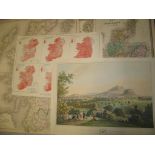 [MAPS] Gall & Inglis Map of Scotland; Statistical Map of Ireland; Betts New map of Scotland; Rapin's