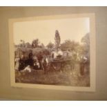 PHOTOGRAPHY, mounted farmyard scene by THOMAS RUSSELL, Southgate, CHICHESTER, 7.5 x 9 inches [I],
