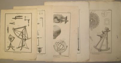 ASTRONOMICAL INSTRUMENTS, coll'n of engravings, loose (30).