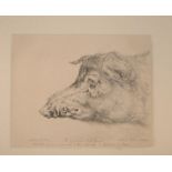 LEWIS (J. F.) Twelve Etchings of Domestic Subjects, folio, 12 india paper etching, laid, upr. cvr.