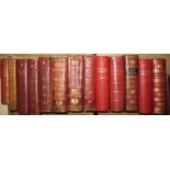 EAST-INDIA REGISTER, 13 vols., 8vo & 12mo, for 1805, 1814, 1817, 1818, 1821, 1824, 1839, 1845, 1847,