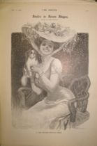 DECORATIVE PRINTS, group of loose pages, b/w, from "The Sketch," etc. (Q).