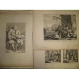 HOGARTH, 15 misc. prints, early 19th c., 25 x 19 ins [S], u/f/ (15).