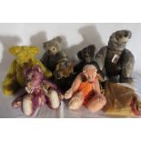 Selection of collectable bears - limited edition Deans - Jim Junior 104/150, Cambrian limited