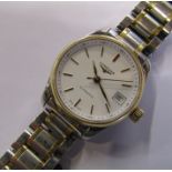 Ladies Longines automatic wristwatch with date aperture no 38210888 (face 2.5 cm or 3 cm inc