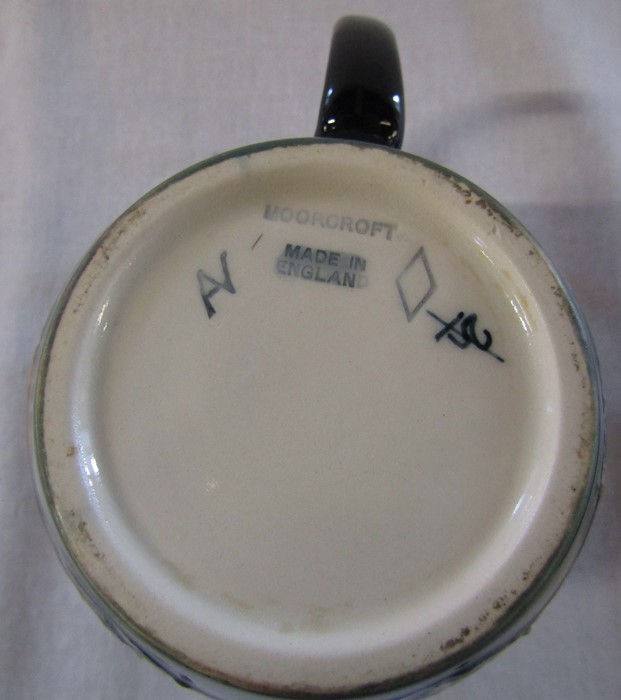 Moorcroft 'cluny' pattern mug and palm trees pin dish - Image 6 of 6