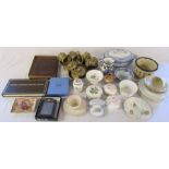 Various ceramics inc Aynsley, Alvingham, Minton, Royal Doulton and Portmeirion, Mulberry photo frame