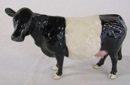 Beswick belted galloway cow L 21.5 cm