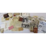 WWII / Josef Kramer interest - Assorted paperwork and photographs relating to Regimental Sergeant