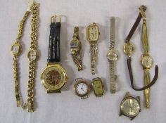 Assorted vintage wrist watches inc Cronel and Rotary