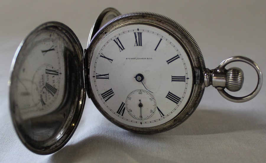 5 Rotary watches (4 x ladies 1 x gents), 1 Seiko watch & pocket watch marked "sterling" - Image 2 of 2