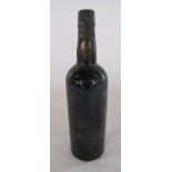 A single bottle of vintage port by S H Day & Co London 1920, missing label H 30 cm