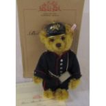 Steiff teddy bear 'Berlin Fireman around 1900' limited edition 526/1000 H 30 cm complete with box