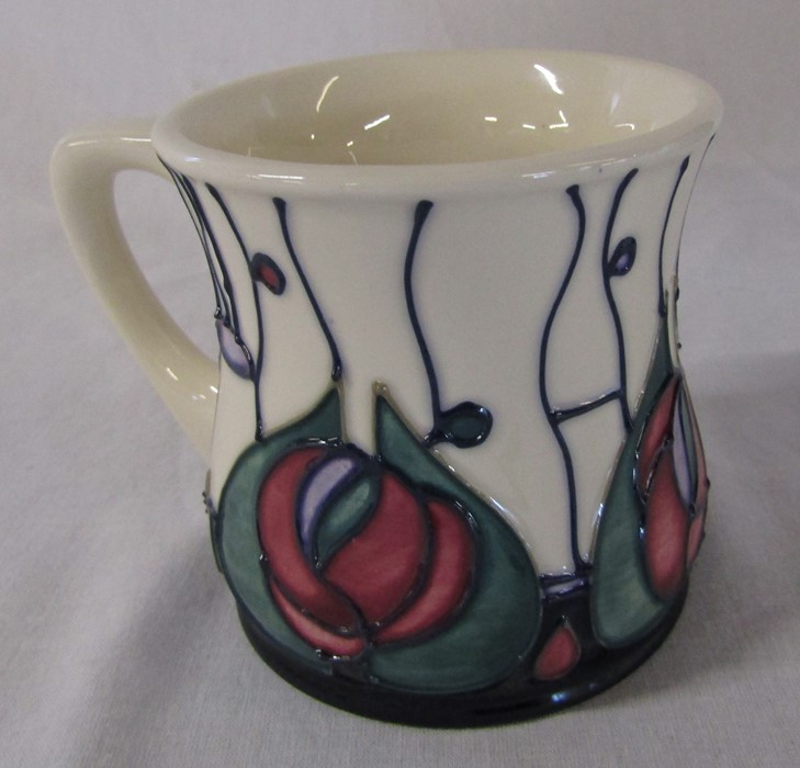 Boxed Moorcroft Rennie Mackintosh mug - Image 2 of 4