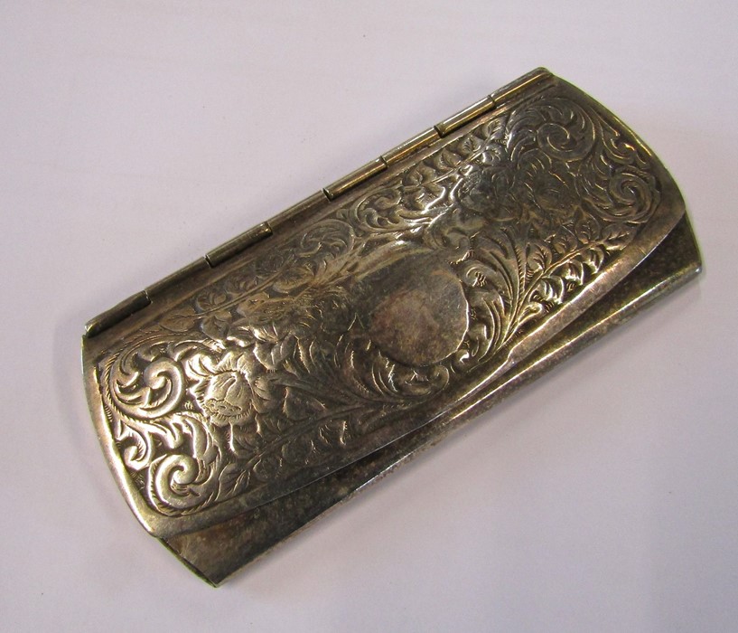 Assorted snuff boxes, pin cushion, white metal purse, travel inkwell, treen etc - Image 19 of 29