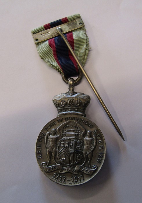 Selection of militaria etc inc buttons, badges inc silver ARP badge, ribbons, dress medals, HRH - Image 16 of 16