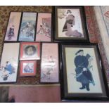 Various Japanese prints