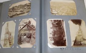 Reliable Series Album of postcards, mainly early Boston & Lincoln - over 200 cards