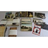 Selection of mainly topographical postcards including early Boston, Glentham, Cleethorpes & Royal