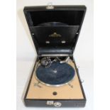 Decca 10 black box type table top gramophone