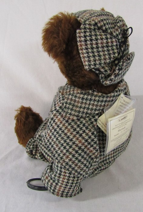 Deans Rag Book Company 'Sherlock' limited edition teddy bear 17/100 H 48 cm - Image 2 of 2