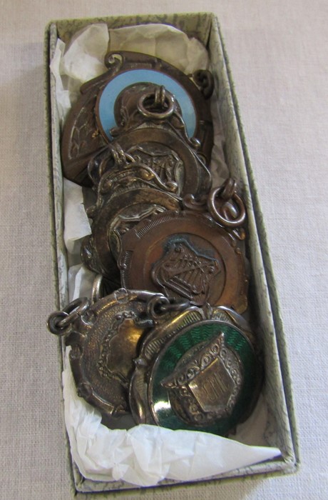 Selection of militaria etc inc buttons, badges inc silver ARP badge, ribbons, dress medals, HRH - Image 7 of 16