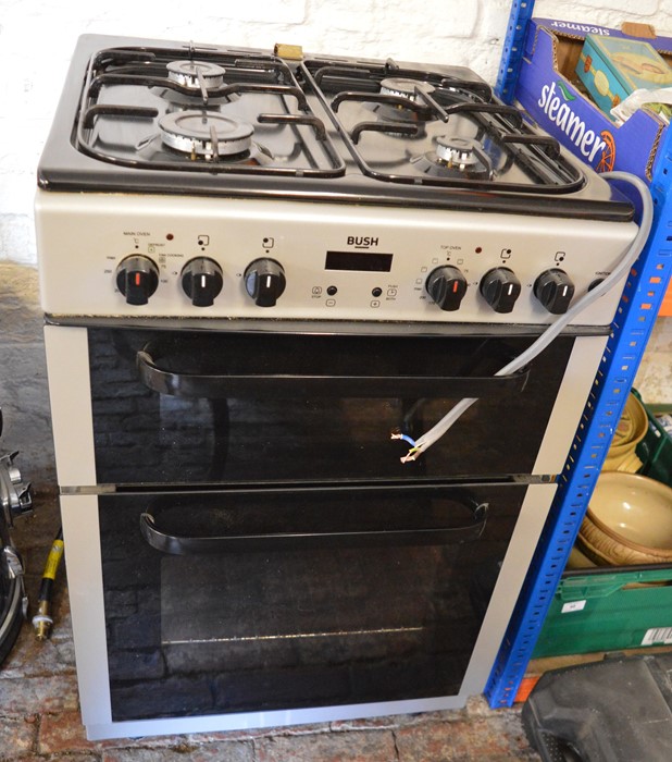 Bush duel fuel cooker and oven