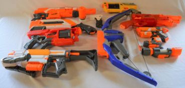 Selection of Nerf guns