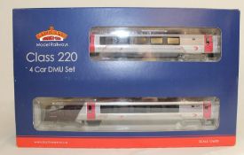 Bachmann Branch-Line boxed OO gauge 32-603 Class 220 Cross Country 220017 4 car DMU set