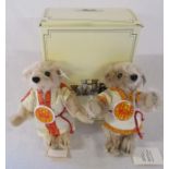 Steiff Arche Noah and his wife limited edition teddy bears 3753/8000 with box