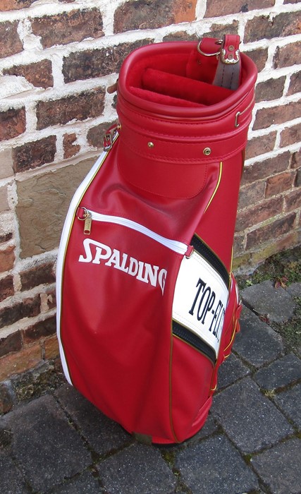 Spalding 'Top-flite' red golf bag (appears unused) - Image 3 of 3