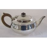 Silver teapot Birmingham 1937 makers J B Chatterley & Sons total weight 26.87 ozt