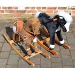 2 children's rocking horses