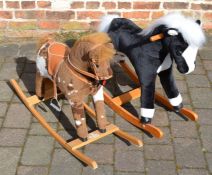 2 children's rocking horses