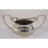 Silver sugar bowl Birmingham 1926 weight 4.87 ozt